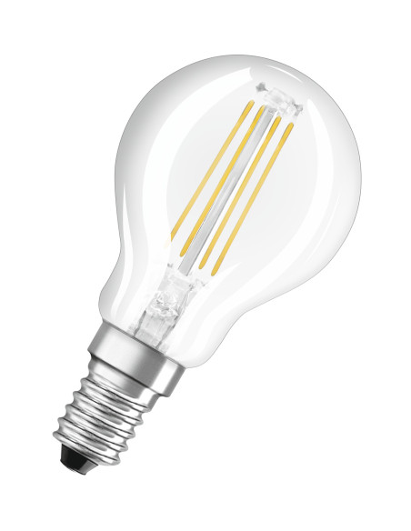  ŻARÓWKA LED  2-PAK LED BASE CLP40 4W 2700K ciepła biała E14 FIL FS2 
