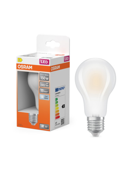 ŻARÓWKA LED STAR RF CLA150 17W 4000K neutralna biała  2500LM GL FR E27 