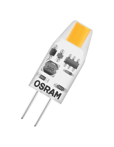 ŻARÓWKA LED STAR PIN10 MICRO 1W 2700K ciepła biała  100LM 12V G4 