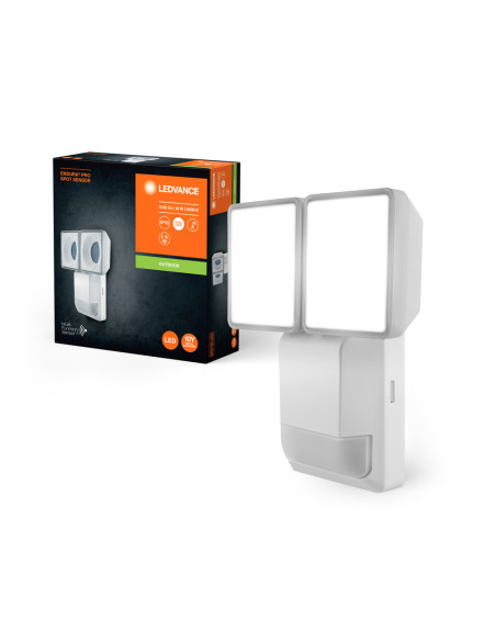 NAŚWIETLACZ ENDURA PRO SPOT SENSOR 16W 4000K neutralna biała  WH IP55 