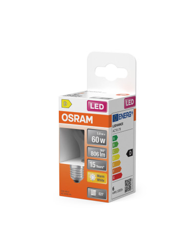 ŻARÓWKA LED STAR RF CLP60 6W 2700K ciepła biała  E27 FIL 806LM 