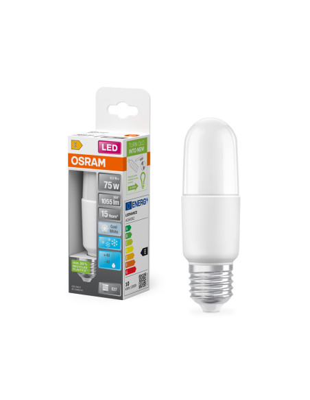 ŻARÓWKA LED STICK 75 10W 4000K neutralna biała  1100LM FR E27 