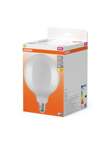 ŻARÓWKA LED STAR RF CL G125 150 17W 2700K ciepła biała  FR E27 2452LM
