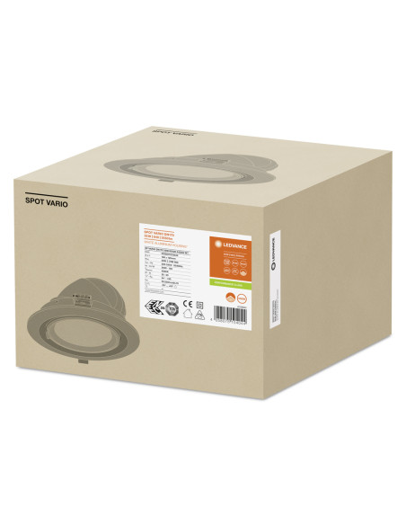OPRAWA SPOT VARIO DN170 35W/4000K 24DEG WT 