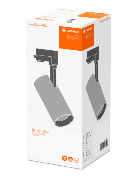 OPRAWA TRACK SP D85 35W 4000K 90RA NFL GY 