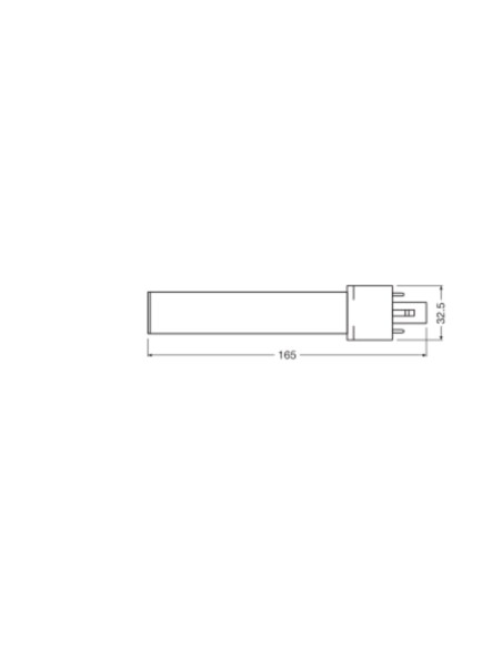 ŚWIETLÓWKA LED DULUX S 9LED 4,5W 3000K ciepła biała  230V EM G23 450LM 