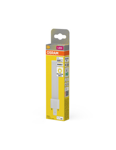 ŚWIETLÓWKA LED DULUX S 9LED 4,5W 3000K ciepła biała  230V EM G23 450LM 