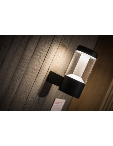 KINKIET ZEWNĘTRZNY ENDURA STYLE LANTERN MODERN 12W DARK GRAY 