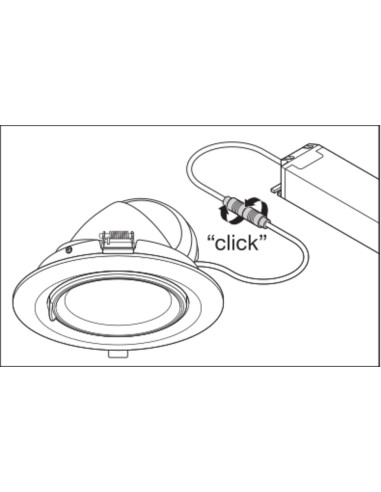 OPRAWA SPOT VARIO DN170 35W/3000K 24DEG WT 