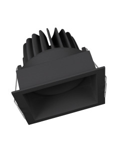 OPRAWA SPOT SQUARE DK ADJ 8W/3000K FL BL 