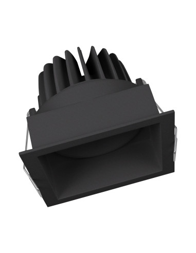 OPRAWA SPOT SQUARE DK ADJ 8W/3000K FL BL 