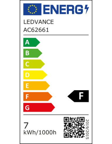 ŻARÓWKA LED LVPAR16 80 6,9W 6500K zimna biała  575LM 36° GU10 EUE 