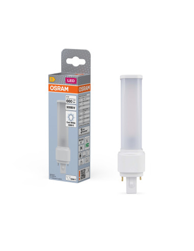 ŚWIETLÓWKA LED DULUX D 13LED 6W 4000K neutralna biała  EMG 24D-1 550LM 