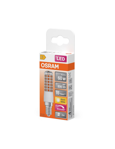 ŻARÓWKA LED SPECIAL T SLIM60 DIM 7W 2700K ciepła biała  806LM 230V E14 