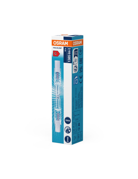 ŻARÓWKA HALOGENOWA 64690 ECO 80W 75MM 230V R7S HALOLINE 