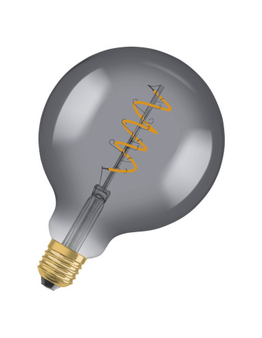 ŻARÓWKA LED 1906 VINTAGE LED SMOKE GLOB125 FIL 5W/818 140LM E27 