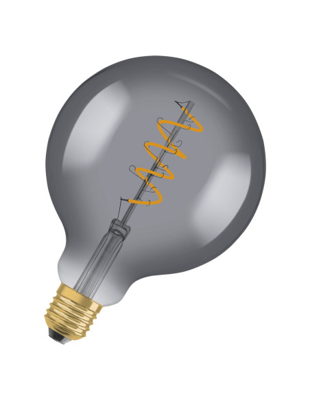 ŻARÓWKA LED 1906 VINTAGE LED SMOKE GLOB125 FIL 5W/818 140LM E27 