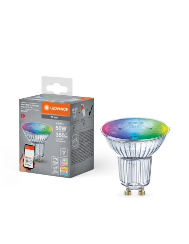 ŻARÓWKA LED SMART+ WIFI PAR16 RGBW 5W 350LM GU10 
