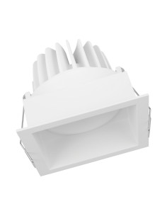 OPRAWA SPOT SQUARE DK ADJ 8W/3000K FL WT 