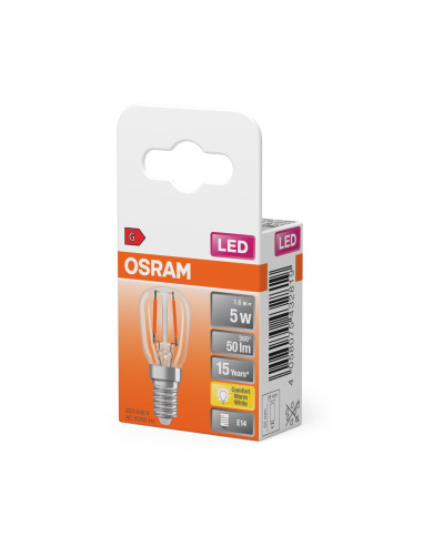 ŻARÓWKA LED SPECIAL T26 FIL 5 1,6W 2700K ciepła biała  50LM E14 