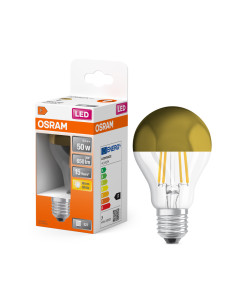 ŻARÓWKA LED STAR RF CLA50 MIRROR GOLD 6.5W 2700K ciepła biała  E27 FIL 650LM 