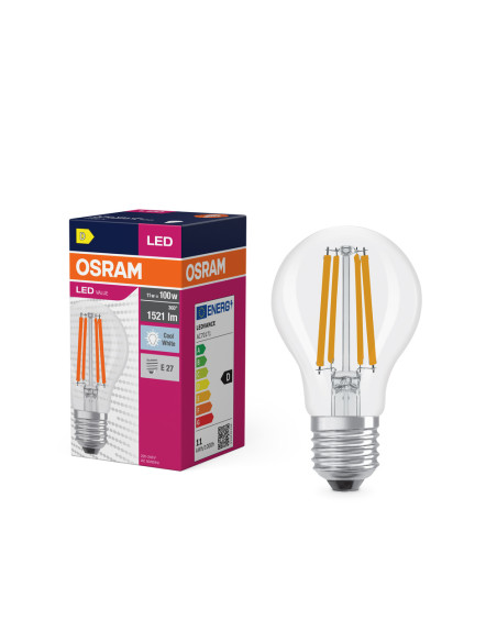 ŻARÓWKA LED VALUE RF CLA100 11W 4000K neutralna biała  1521LM FIL E27 