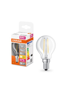 ŻARÓWKA LED SUPERSTAR RF CLP25 DIM 2,8W 2700K ciepła biała  E14 FIL 230LM 