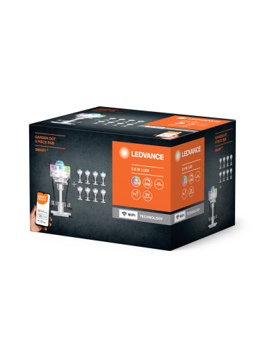 OPRAWA SMART WIFI GARDEN DOT RGB 9P 350LM 