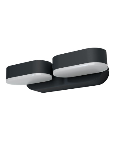 KINKIET ZEWNĘTRZNY ENDURA STYLE MINI SPOT II 13W 3000K 630LM IP44 DARK GRAY 