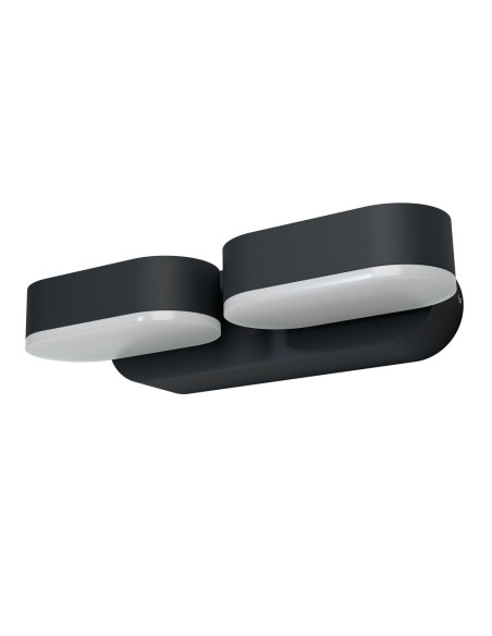 KINKIET ZEWNĘTRZNY ENDURA STYLE MINI SPOT II 13W 3000K 630LM IP44 DARK GRAY 