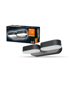 KINKIET ZEWNĘTRZNY ENDURA STYLE MINI SPOT II 13W 3000K 630LM IP44 DARK GRAY 