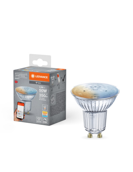 ŻARÓWKA LED SMART+ WIFI PAR16 TW 5W 2700K..6500K 350LM GU10 