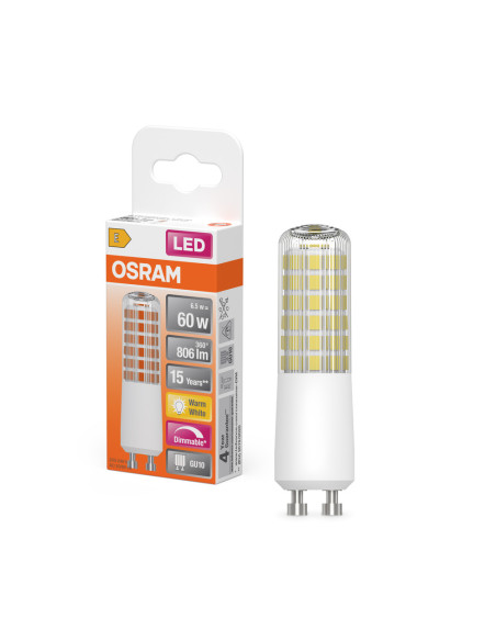 ŻARÓWKA LED SPECIAL T SLIM60 DIM 7W 2700K ciepła biała  806LM 230V GU10 