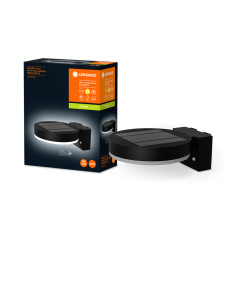 KINKIET ZEWNĘTRZNY SOLAR ENDURA STYLE CIRCLE WALL SENSOR 6W 400LM BLACK 