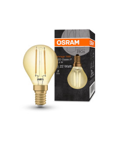 ŻARÓWKA LED 1906 VINTAGE LED CLP22 2,5W/824 220LM FIL GOLD E14 