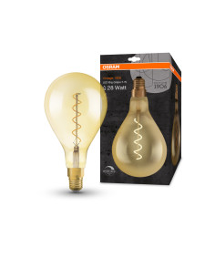 ŻARÓWKA LED 1906 VINTAGE LED CLA28 A160 5W/820 300LM FIL GOLD E27 