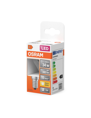 ŻARÓWKA LED STAR RF CLP34 CL MIRROR GOLD 4W 2700K ciepła biała  E14 FIL 420LM 