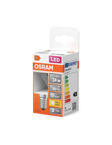 ŻARÓWKA LED STAR RF CLP34 CL MIRROR GOLD 4W 2700K ciepła biała  E14 FIL 420LM 