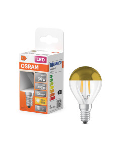 ŻARÓWKA LED STAR RF CLP34 CL MIRROR GOLD 4W 2700K ciepła biała  E14 FIL 420LM 