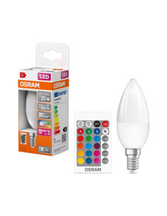 ŻARÓWKA LED STAR CL B RGBW FR 25 DIM +REMOTE CONTROL 4,5W 2700K ciepła biała  E14 