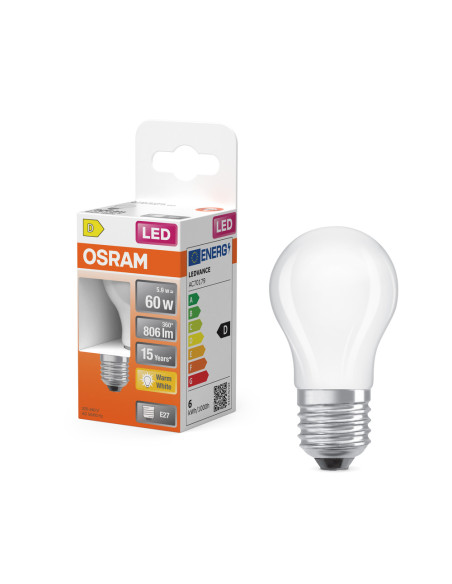 ŻARÓWKA LED STAR RF CLP60 6W 2700K ciepła biała  E27 GL FR 806LM  