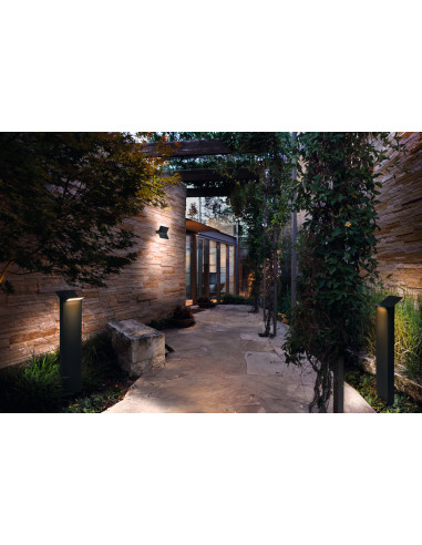 KINKIET ZEWNĘTRZNY ENDURA STYLE BAT WALL 9,5W 580LM DARK GRAY 