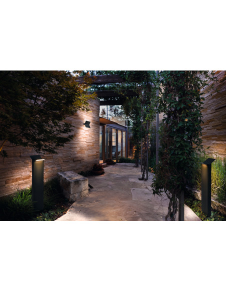 KINKIET ZEWNĘTRZNY ENDURA STYLE BAT WALL 9,5W 580LM DARK GRAY 