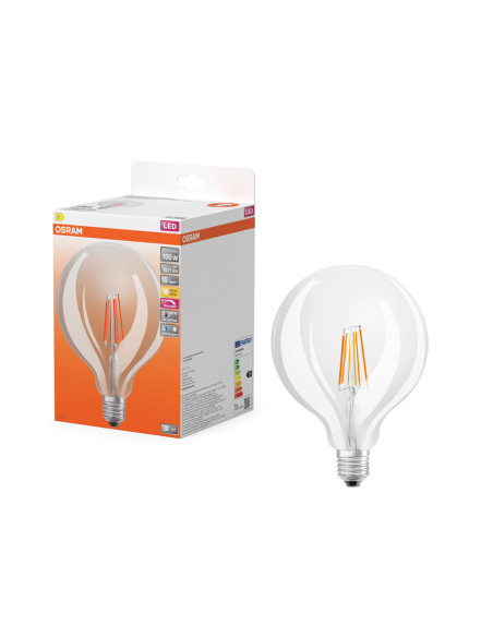 ŻARÓWKA LED SUPERSTAR RF G125 100 DIM 11W 2700K ciepła biała CRI90  FIL E27 