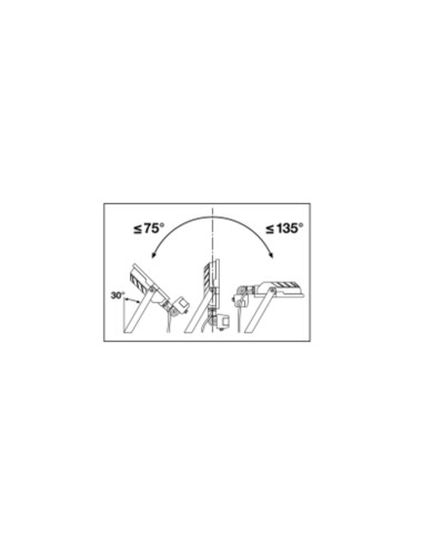NAŚWIETLACZ FLOOD COMPACT SENSOR V 20W/3000K SYM 1800LM BK IP65 