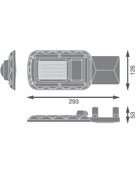 OPRAWA ULICZNA URBAN LITE S 30W 4000K neutralna biała  IP65 3450LM 2KV 