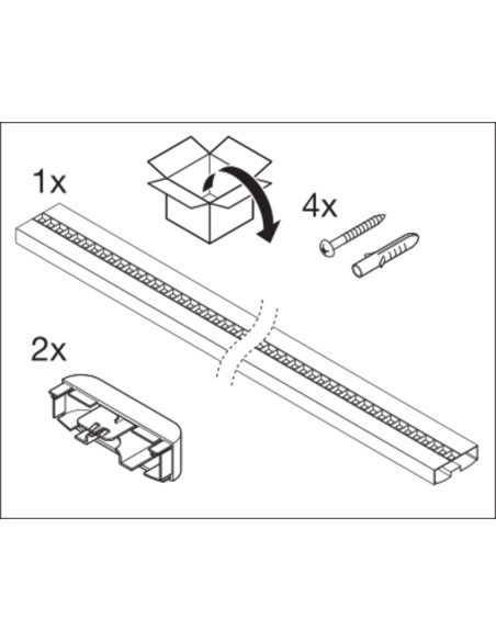 OPRAWA LINIOWA LN INDIVILED DIRECT 1500 25W/3000K 