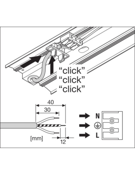 OPRAWA LINIOWA LN INDIVILED DIRECT 1500 25W/3000K 