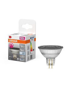 ŻARÓWKA LED SUPERSTAR PLUS MR16 35 DIM 5W 4000K neutralna biała 350LM 36° CRI90 12V GU5.3 GLASS 