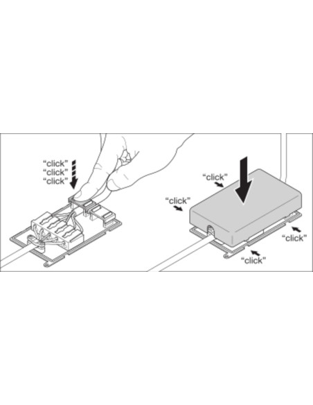 DOWNLIGHT PFM DALI DN195 21W 3000K ciepła biała  WT UGR19 